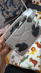 Противоударный детский чехол EVA Kids Like с подставкой на Samsung Galaxy Tab A11 LTE 4G / Tab A11 Wi-Fi 8.7" 2025 (Зеленый) фото от покупателей 1