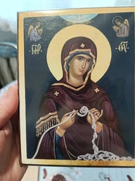 Ікона Божої матері: Та, що розв'язує вузли 16*12см фото від покупців 2