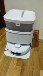 Робот-пилосос із вологим прибиранням ECOVACS Deebot T30 Pro Omni (DDX14) white фото від покупців 4