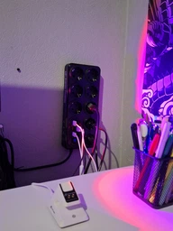 Удлинитель с защитой от перенапряжения Moxom MX-ST22 14 IN 1 Power Strip с 2 PD/QC 2500 Вт, 8 розетками и 3 USB для нескольких устройств, 2 М. Черный фото от покупателей 4