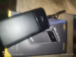 Повербанк 10000 mAh 22.5W powerbank Yoki MaxCap с LED-дисплеем и быстрой зарядкой PD/QC с кабелем Type-C портативная батарея павербанк для телефона apple айфона iphone самсунг samsung роутера планшета универсальный портативный пауэрбанк фото от покупателей 3
