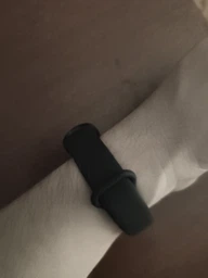 Силиконовый ремешок Original Design MiJobs для фитнес браслета Xiaomi Mi Band 8/9/10 Charcoal Gray (25) с металлическим креплением (mrk2810) фото от покупателей 8