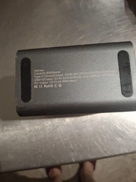 Павербанк 60000 mAh QC 3.0 PD 100W Ліхтарик - для ноутбука телефона роутера айфона, Універсальна батарея Зовнішній акумулятор, темно-сірий фото від покупців 4