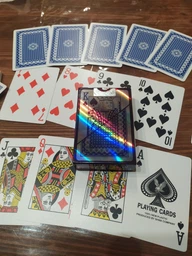 Карты Игральные 54 Карт Index Стандартная Колода Синие Classic Blue Chips фото от покупателей 1