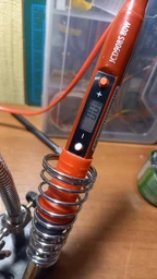 Паяльник JCD 908S 80W с дисплеем и регулировкой температуры 180 - 500℃ (красный) фото от покупателей 3