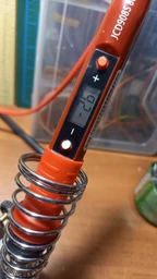 Паяльник JCD 908S 80W с дисплеем и регулировкой температуры 180 - 500℃ (красный) фото от покупателей 2