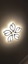 Люстра світлодіодна стельова LUMINARIA ASTRA 120W 5F APP 635/70 WHITE 220V IP20, LED світильник з пультом ДУ