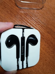 Навушники Hoco M101 Max Crystal grace wire-controlled earphones with microphone White фото від покупців 6