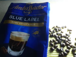 Кофе натуральный жареный в зернах «Blue Label», 1000 g ТМ TM Ambassador фото от покупателей 4