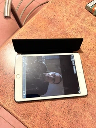 Чохол обкладинка BBM1 Leather для iPad Mini 4/5 Сіро-фіолетовий