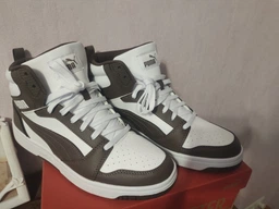Мужские демисезонные ботинки Puma Rebound v6 39232605 42.5 (8.5UK) 27.5 см White/Ash Gray (4065454861221)