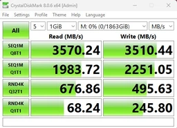 Накопичувач SSD M.2 Apacer AS2280Q4U5 512GB 2280 PCIe 4.0x4 NVMe 3D Nand Read/Write: 7000/3000 MB/sec (AP512GAS2280Q4U5-1)
