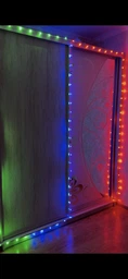 Розумна смарт світлодіодна гірлянда, 10 метрів, USB, живлення через PowerBank, мультиколір, керування телефоном чи пультом (WLS-23101M) фото від покупців 5
