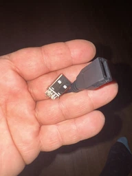 Кабель AUX USB to 4pin Audio 3.5 мм, 1.0 м, белый (EW787)