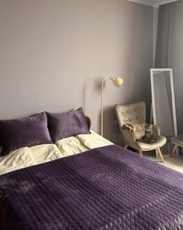 Покрывало двухстороннее Руно VeLour Фиолетовое 180 х 220 см (340.55_Violet)