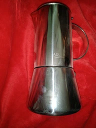Кавоварка гейзерна Adler AD 4417, 620 мл (10 чашок), нержавіюча сталь, для газових, електричних та індукційних плит