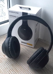 Бездротові навушники накладні Borofone BO26 Delightful Bluetooth V5.3 MP3 Black фото от покупателей 2