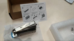 Радиатор охлаждения SSD M.2 2280 + термопрокладки Coolleo CL-M.2 2280 фото от покупателей 2