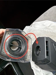 Пылесос автомобильный проводной Moltis K8 120Вт для сухой и влажной уборки, черный 10014 фото от покупателей 6