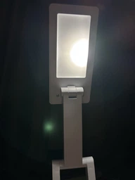 Настільна світлодіодна лампа світильник ліхтар з вбудованим акумулятором 24 світлодіодів 3 режими яскравості 3 рівні кольорів White (100219) фото від покупців 3