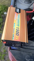 Інвертор для автомобільних акумуляторів UKC 12V 220V 1500W Перетворювач напруги, Чиста синусоїда фото від покупців 1