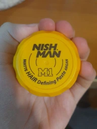 Матова паста для стилізації волосся Nishman Hair Defining Matte Paste M1 100 мл фото от покупателей 17
