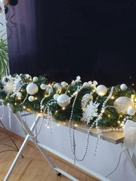 Гірлянда хвойна Lux лита 1.2 м зелена фото від покупців 7