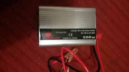 Інвертор напруги Voltronic Himastar DC 500 Вт: 250 Вт, 12/220 В з апроксимованою синусоїдою, 1 універсальна розетка, 1 x USB DC: 5 В/2.4 A, клеми + затискачі, Q40 (YT28492) фото від покупців 2