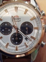 Часы мужские Orient Stretto Chronograph RA-TX0306S10B фото от покупателей 1