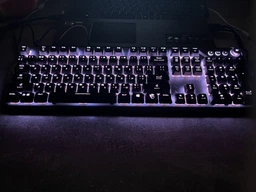 Клавіатура MSI STRIKE 600 SILENT UA 104key, Kailh Midnight Pro Silent Tactile, USB-A, EN/U фото від покупців 1