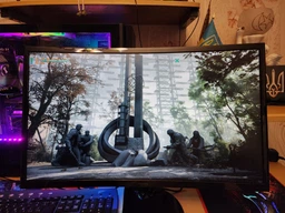 Монитор Samsung 24" Essential S3 (LS24D366GAIXCI) -- VA 1800R FullHD / 100Hz / 4 мс (GTG) / sRGB 95 % / Eye Saver Mode фото от покупателей 1