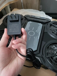 Охолоджуюча підставка для ноутбука Dyxon MEGAFREEZE 19 Gaming Pro Semiconductor RGB Black (DXNMGFGPS19B) фото від покупців 5