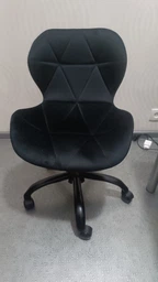 Офісне крісло GT Racer B-30 Velvet Dark Gray фото від покупців 4
