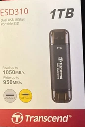SSD накопичувач Transcend ESD310 256 GB Black (TS256GESD310C) фото от покупателей 7