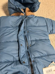 Детский зимний слитный комбинезон для мальчика MagBaby Oliver 105075 104 см Сапфировый (4820000360821) фото от покупателей 5