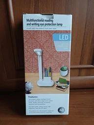 Настольная аккумуляторная LED лампа Desk lamp WHITE (61901TT698) фото от покупателей 3