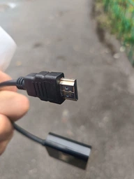 Конвертер Voltronic HDMI (тато) на VGA (мама) 10 см, Black, 4K/2K, Пакет Q250 (2000000027777) фото від покупців 1
