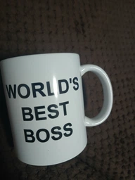 Чашка з принтом : "World's Best Boss" RT11112312