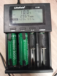 Высокотоковый аккумулятор RZTK LiitoKala HG2-N 18650 3000mAh 15A (20A max) Li-Ion с контактами для пайки 2 шт