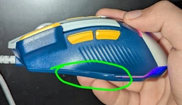 Мышь GamePro GM300BL USB Blue-White фото от покупателей 5