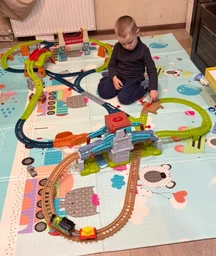 Игровой набор Fisher-Price Том и друзья Питер набор треков 6 в 1 (HHN26)