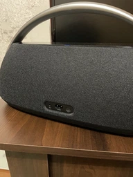 Акустична система портативна Harman-Kardon серії Go+Play 3 Black (HKGOPLAY3BLKEP), трисмугова, 160 Вт, 8 годин автономна. роботи, 43 Гц – 20 кГц, USB Type C, Bluetooth: 5.2, 2 вбудовані 2 мікрофони, чорна