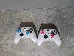Силиконовые антискользящие накладки на стики Honson (Black/Green) для геймпадов Sony DualShock PS4 / DualSense PS5 / Xbox Series / Xbox One / Pro Controller Nintendo (2шт.) [432992807] фото от покупателей 7