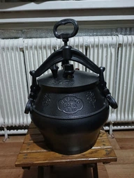 Афганский казан скороварка 8л Rashko Baba алюминиевый цвет чорний
