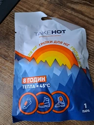 Химическая грелка для рук TakeHOT 10 пар (4820249530030) фото от покупателей 17
