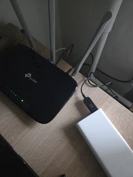 Кабель живлення для Wi-Fi роутера від повербанку / 12V, DC 2.1x5.5mm (USB 5V->12V) / підходить для Wi-Fi роутера, модему, терміналу GPON / довжина 1 метр фото від покупців 3