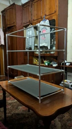 Складной тканевый шкаф Easy Comfort&nbsp; B4 для обуви 30*72*60 см (ICL44) фото от покупателей 1