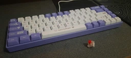 Механическая клавиатура Ajazz Ak680 Purple свечи с Hot-Swap