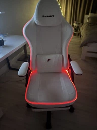 Компьютерное геймерское кресло HUZARO Force 4.6 Black LED RGB ткань фото от покупателей 1