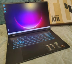 Ноутбук ASUS TUF Gaming A18 Ryzen 7-260/16GB/512 RTX5050 144Hz (FA808UH-S8021)